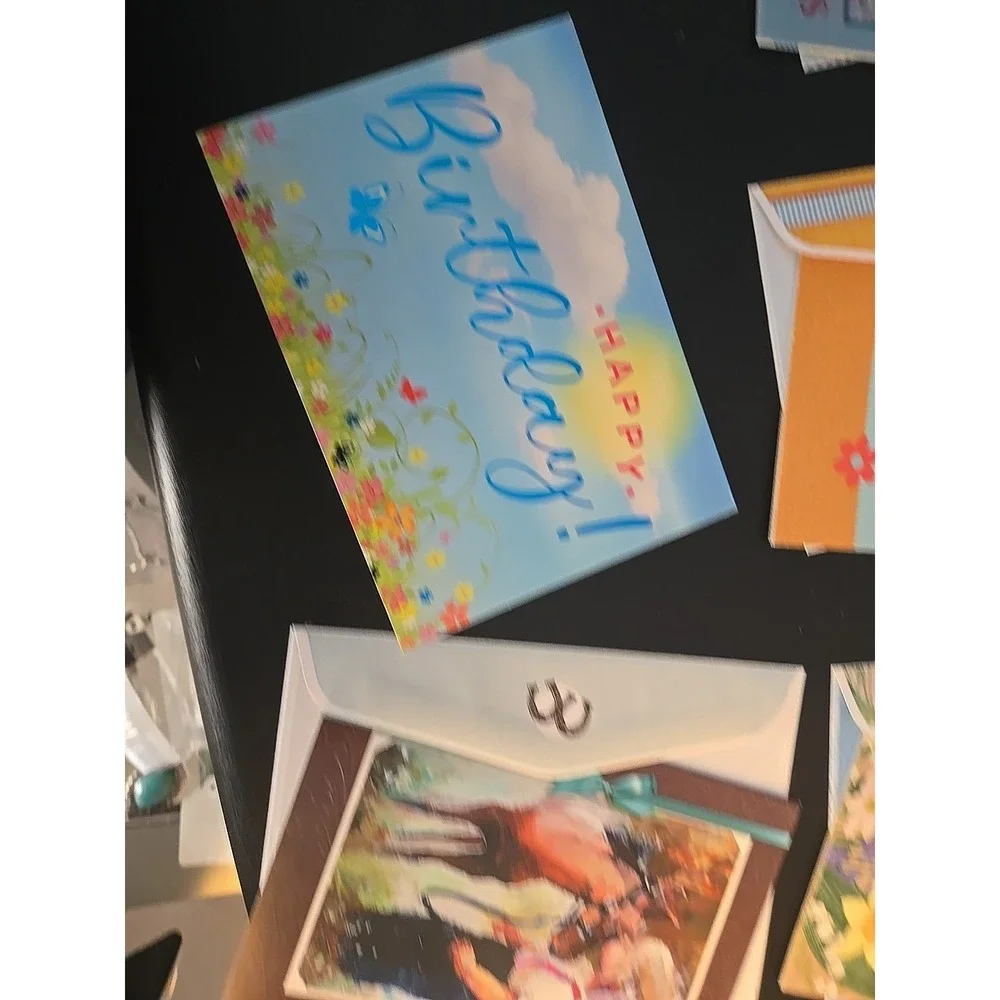 Assorted Birthday Cards & Envelopes Lot Of 13 Greeting Cards‎ New Boys Ranch